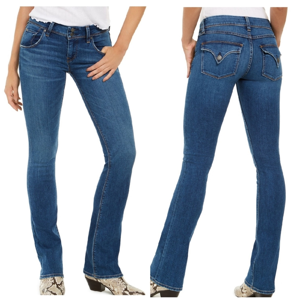 Hudson Jeans Signature Boot Cut Flap Button Pocket Jeans 27 Waist